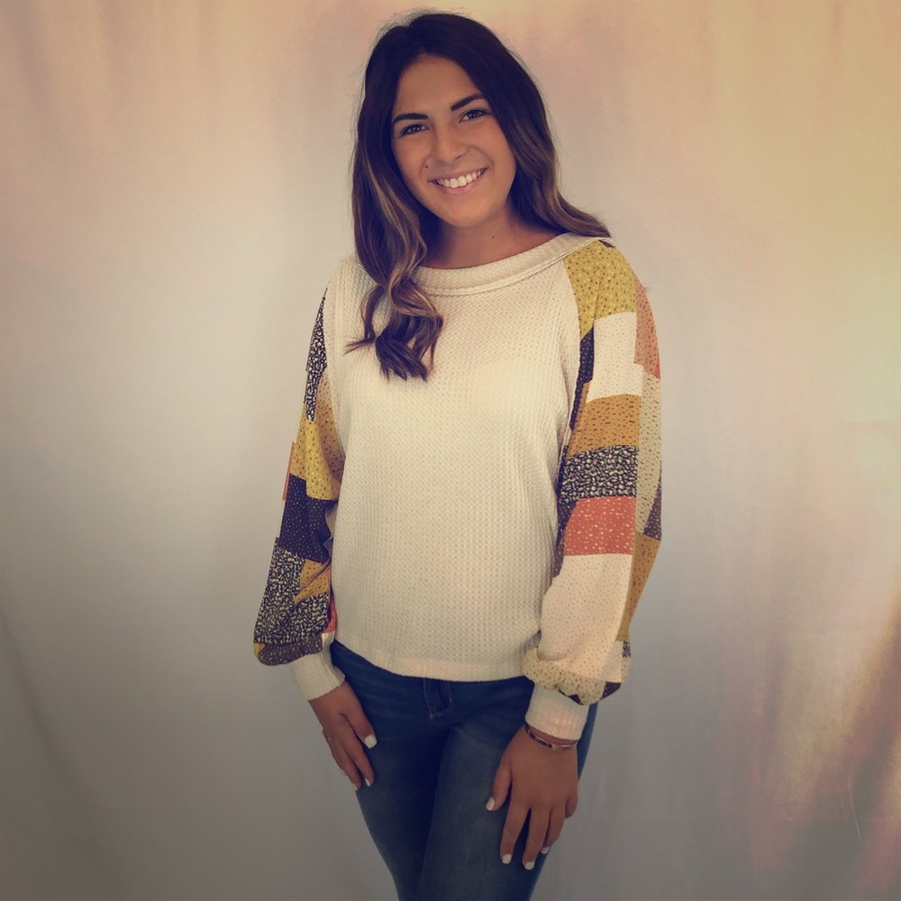 Oversized Patchwork Sweater 😍 NEW!